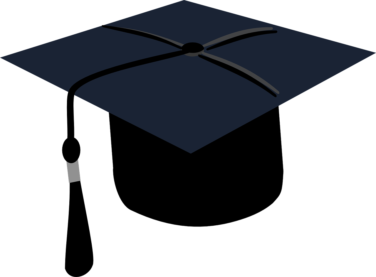 graduation, black, cap
