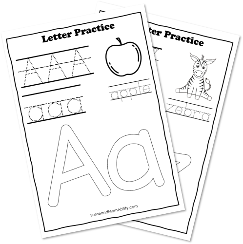printable, alphabet practice, letter practice
