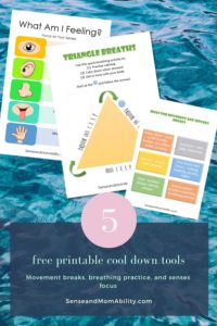 Cool Down Printables – Sense And Momability