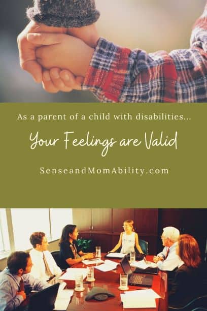 feelings are valid, parent of child with disabilities, sensory processing disorder